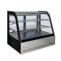 Dampak Set Üstü Sıcak Teşhir Dolabı, 140 L, 80x60x70 cm – Setüstü | 140'li | Paslanmaz Çelik | Aydınlatma