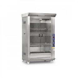 GAZLI KUZU ÇEVİRME MAKİNESİ 3&#39;LÜ KC-M007 – Gazlı/LPG | Paslanmaz Çelik | Restoran Kullanımı
