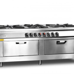 KU-M015-2.6 GAZLI KUZİNE – Gazlı/LPG | Elektrikli | Paslanmaz Çelik | Termostatlı