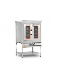 M016E ELEKTRİKLİ PASTA BÖREK FIRINI – Elektrikli | 380 V | Paslanmaz Çelik | Cam Kapı | Aydınlatma | Termostatlı