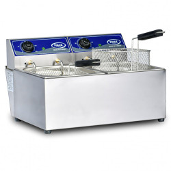 M060-1 EKONOMİK MODEL FRİTÖZ – Elektrikli | Paslanmaz Çelik | Termostatlı | Restoran Kullanımı